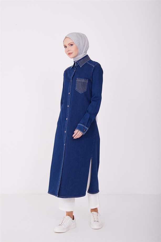 Armine Tunik 22Kd3307 Mavi