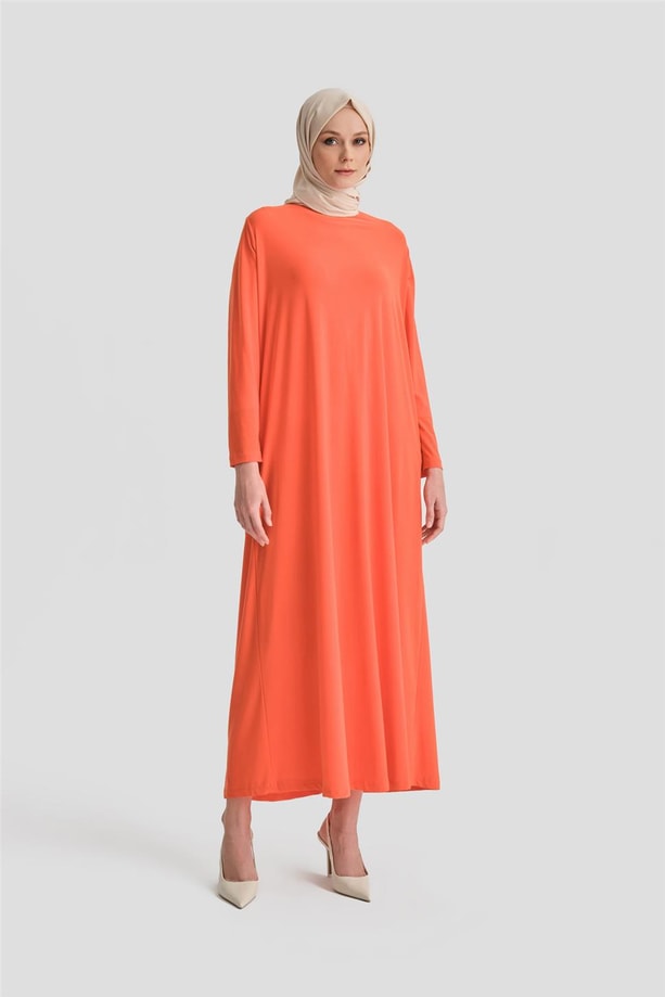 Armine Abiye Elbise 23YD3371 Oranj