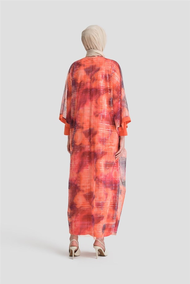 Armine Abiye Elbise 23YD3371 Oranj