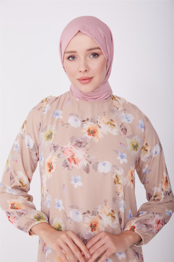 Armine Elbise 23YD4354 Camel