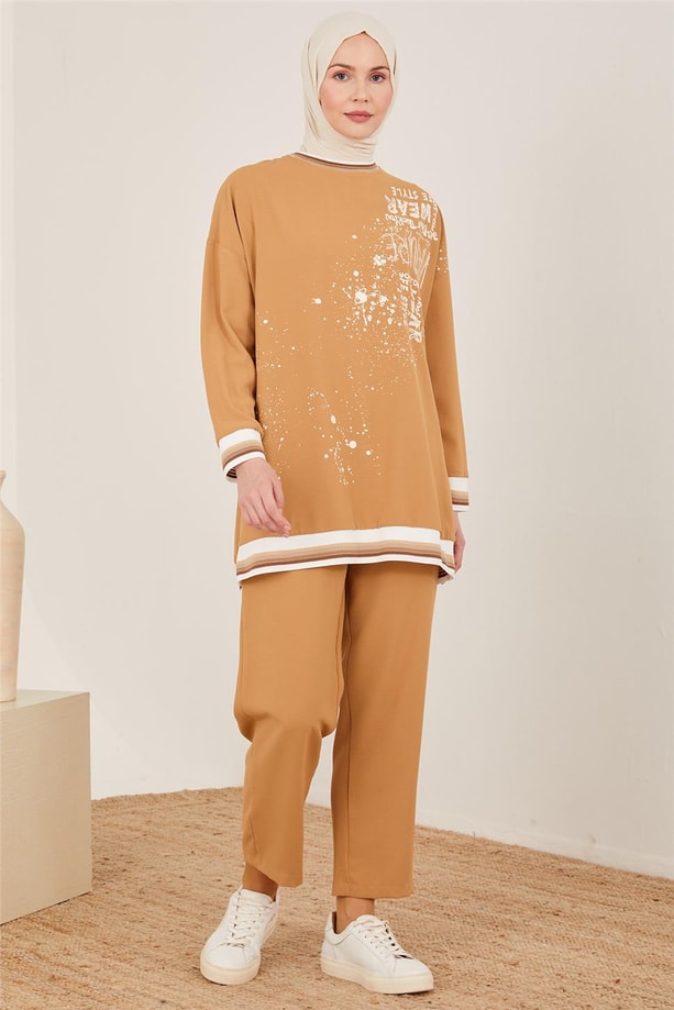 Armine Takım 23YD4405 Camel