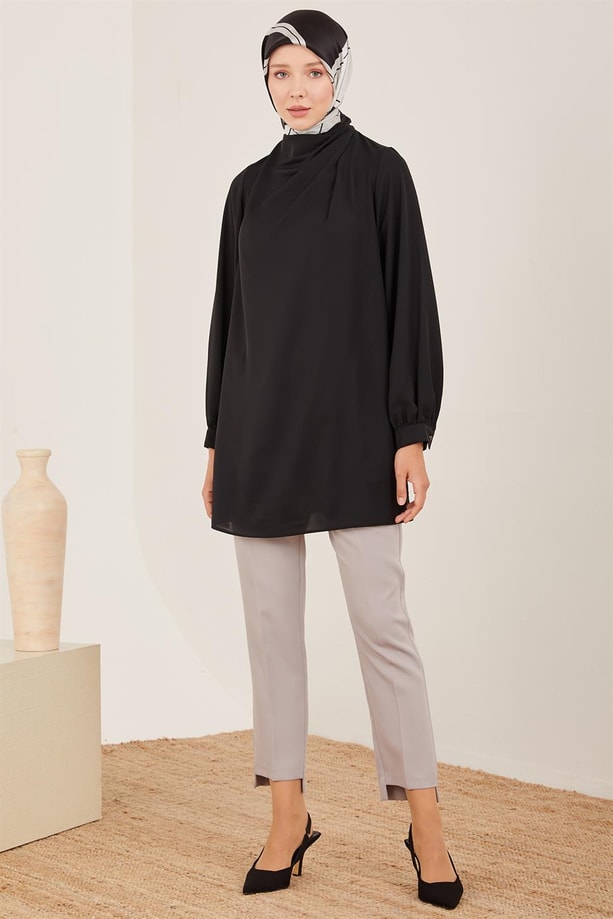 Armine Tunik 23Y4449 Siyah
