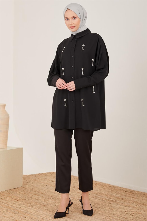 Armine Tunik 23Y4465 Siyah