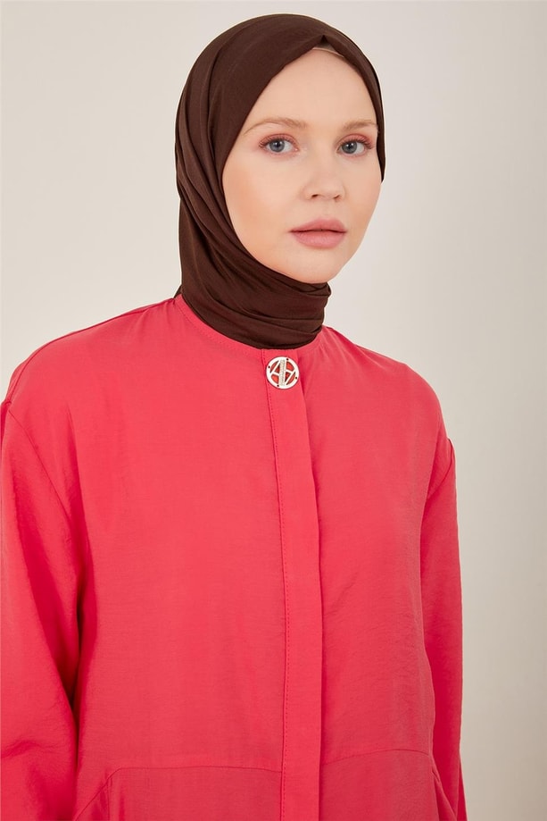 Armine Önü Arma Detaylı Giy Çık 23Y5118 Kiraz