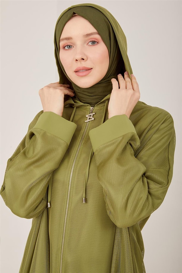 Armine File Detaylı Giyçık 23Y5711 Haki
