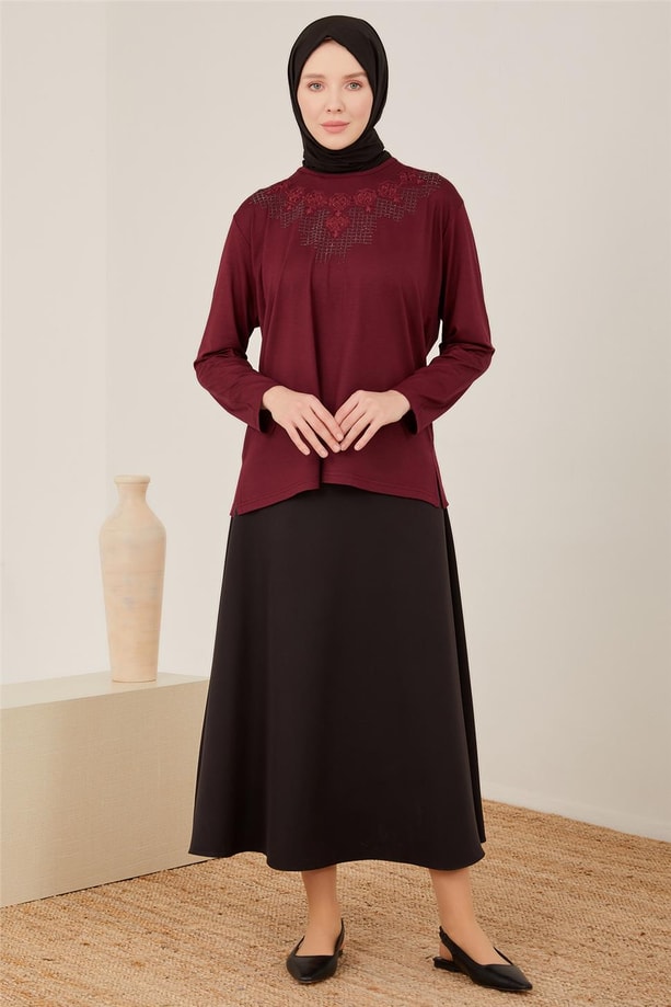 Armine Penye 23YD9030 Vişne