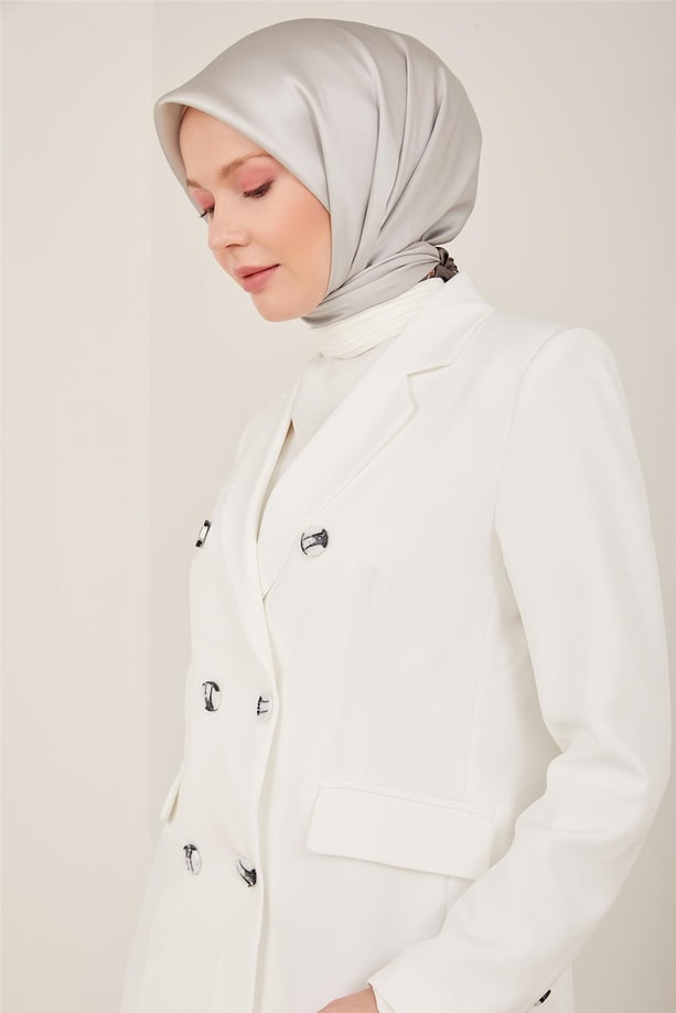 Armine Ceket 23YD9248 Ekru