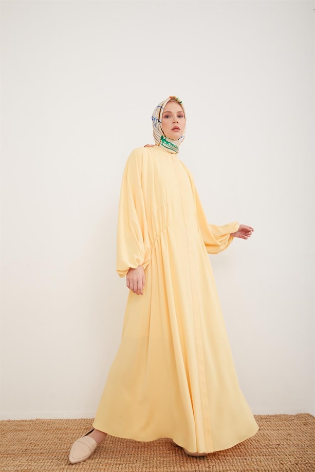 Armine Beli Tünelli Elbise 23Y9639 Kavun