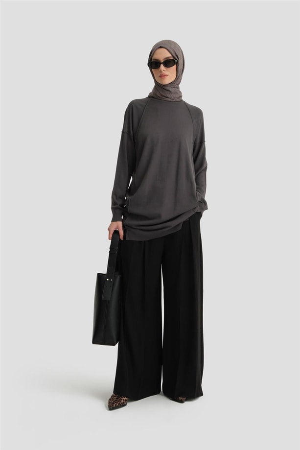 Armine Tunik 24KD2002 Antrasit