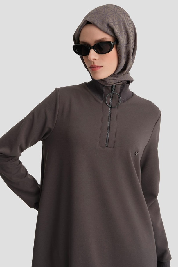 Armine Sweat Tunik ORTD412 Antrasit