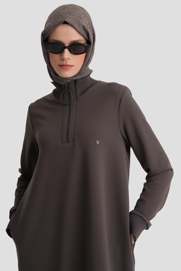 Armine Sweat Tunik ORTD412 Antrasit