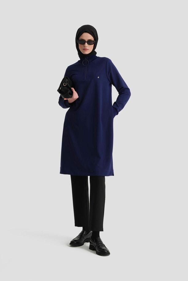 Armine Sweat Tunik ORTD412 Morcivert