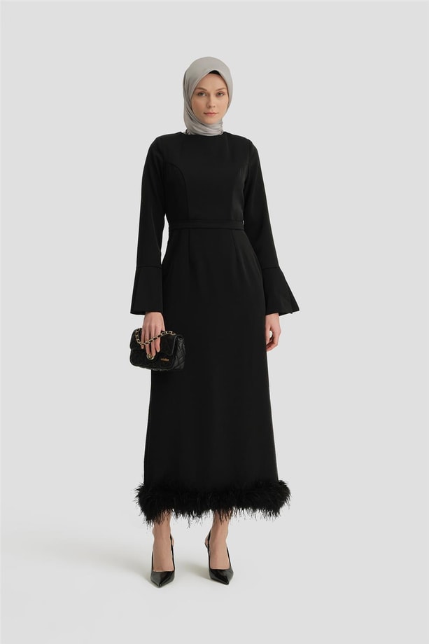 Armine Abiye Elbise 24Yd1952 Siyah