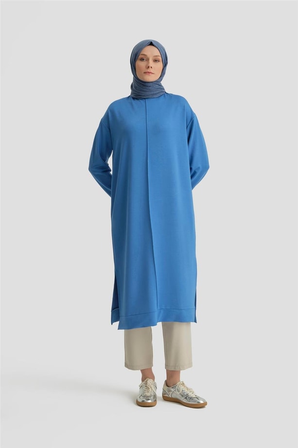 Armine Tunik Elbise 24Yd2506 İndigo