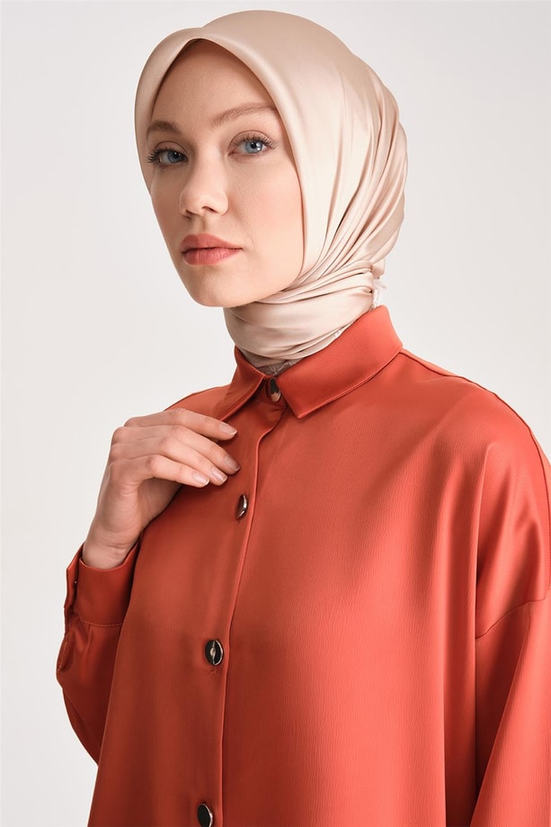 Armine Gömlek 24YD8300-1 Kiremit