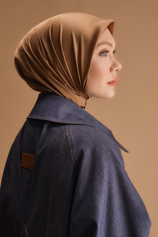 Armine Denim Overzie Trençkot 24Y8708 Lacivert