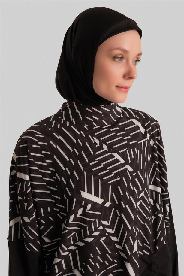 Armine Tesettür Mayo 24YD8908 Siyah