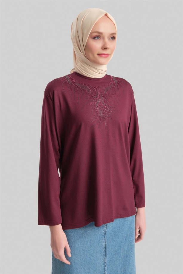 Armine Penye 24YD9009 Vişne