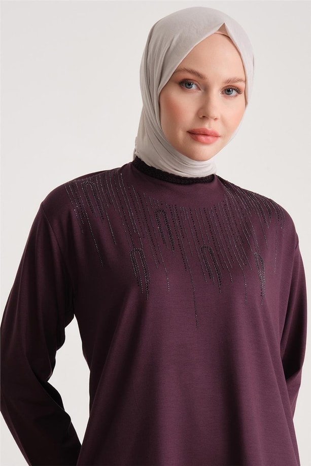 Armine Penye 24Yd9013 Mürdüm