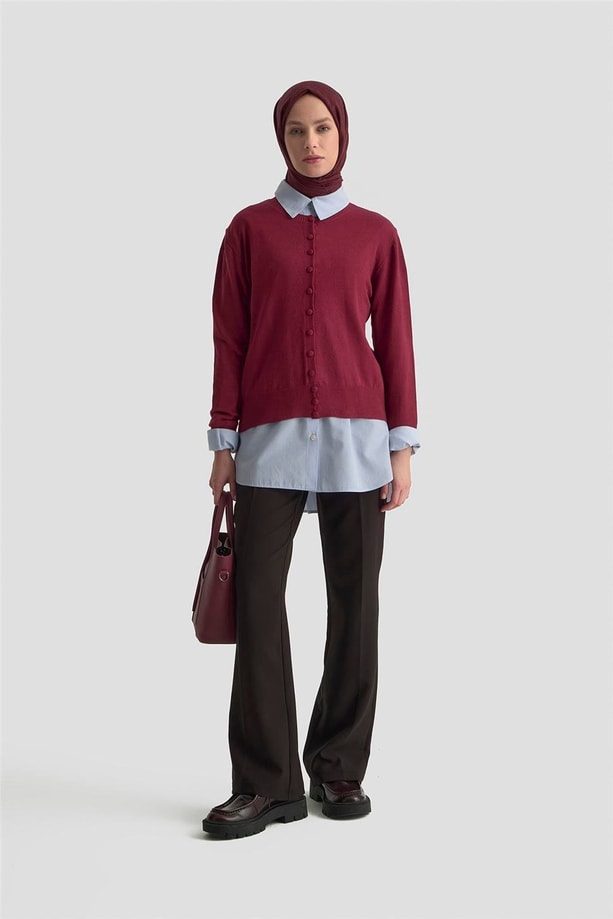 Armine Flare Pantolon 25KD1303 Siyah