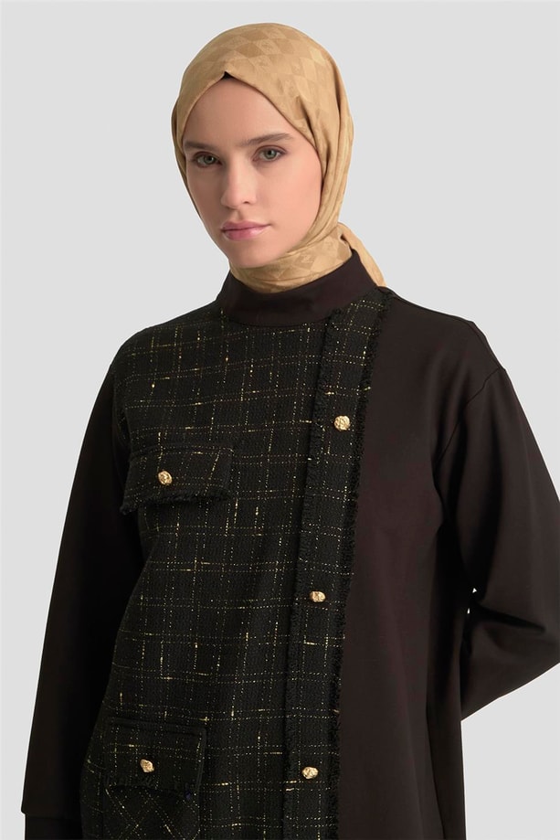 Armine Trend Tunik 25KT415 Siyah