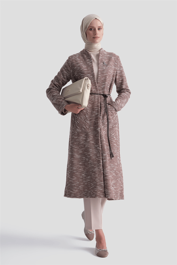 Armine Hırka 25K5005-1 Kahverengi
