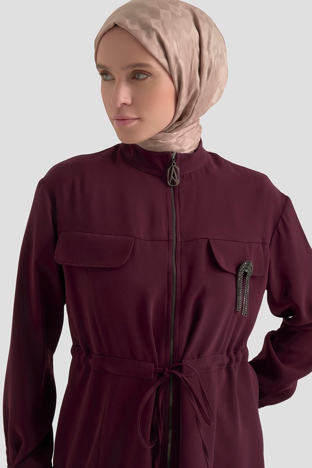 Armine Trend Takım 25KT646 Mürdüm