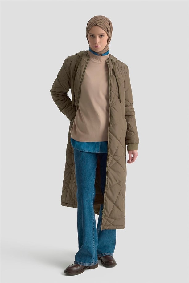 Armine Kapitone Kaban 25KT703 Camel