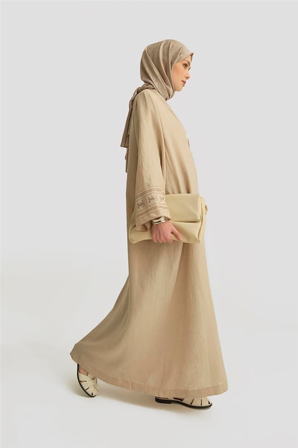 Armine Abaya 25YD4239 Bej