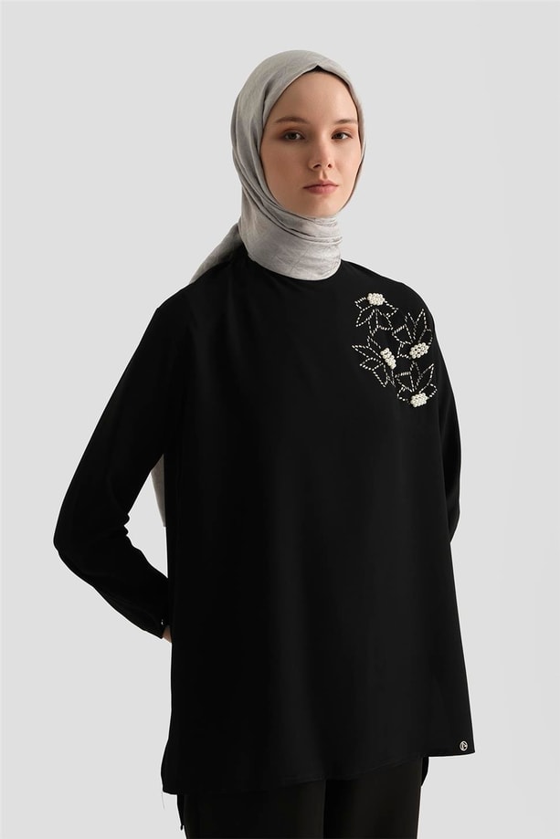 Armine Trend Tunik 25YT443 Siyah
