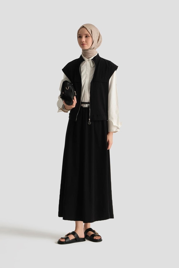 Armine Yelekli Takım 25YT613 Siyah