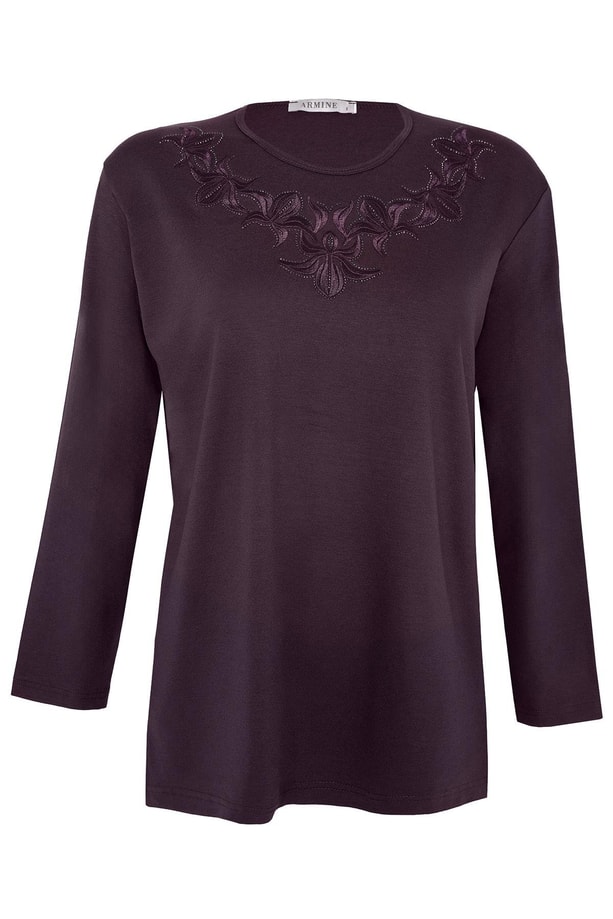 Armine Penye 24Yd9017 Mürdüm