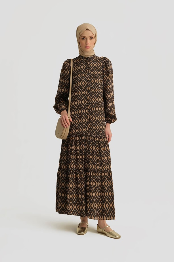 Armine Trend Elbise 25YT907 Vizon