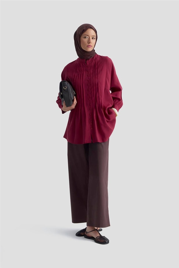 Armine Tunik 25YD9169 Bordo