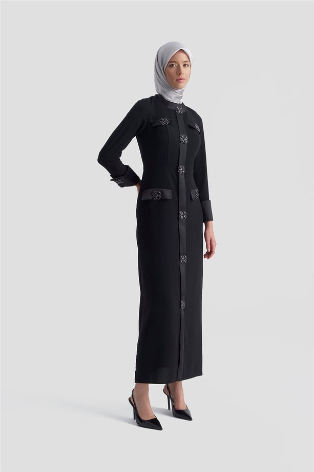 Armine Abiye 25YD9189 Siyah