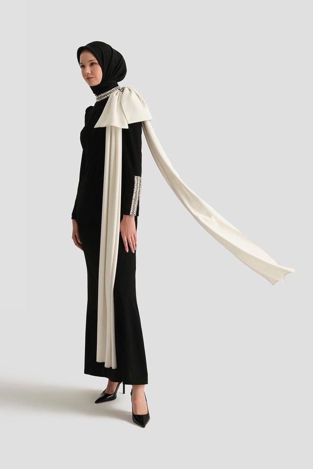 Armine Abiye 25YD9195 Siyah