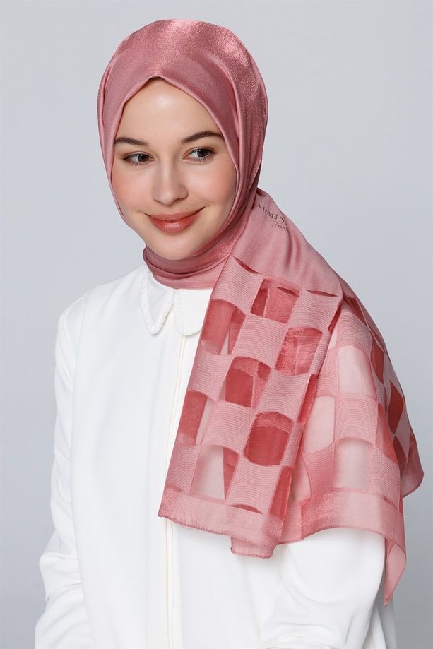 Armine Trend Viscon Şal 00Oa0444 Gülkurusu