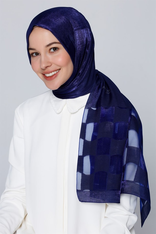 Armine Trend Viscon Şal 00Oa0444 Sax-Laci