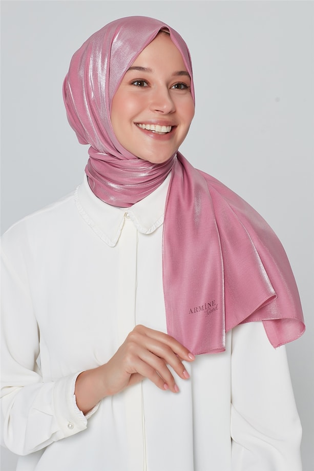 Armine Trend Diamond Şal 00Oa0444 Gülkurusu