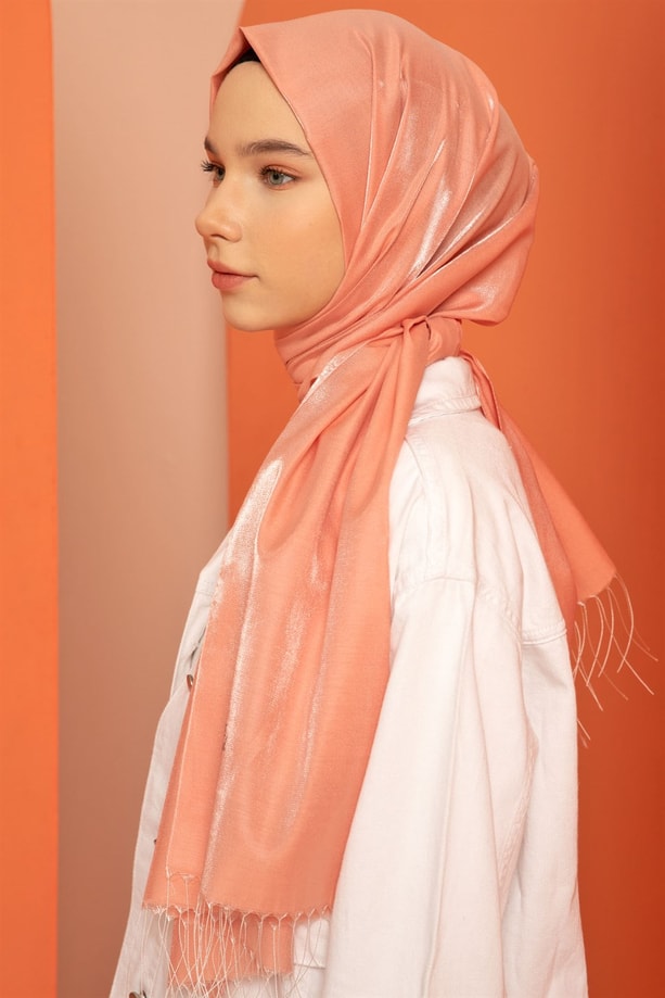 Armine Trend Diamond Şal 00Oa0444 Somon
