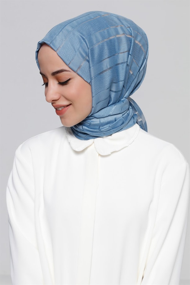 Armine Trend Viscon Şal 00Oa0444 Mavi