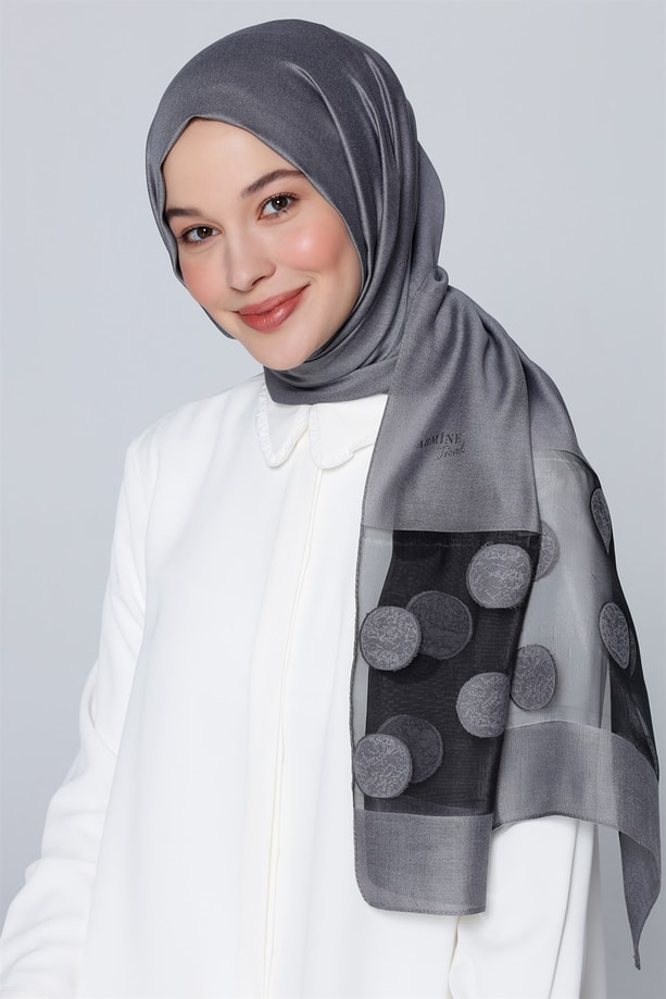 Armine Trend Viscon Şal 00Oa0444 Antrasit