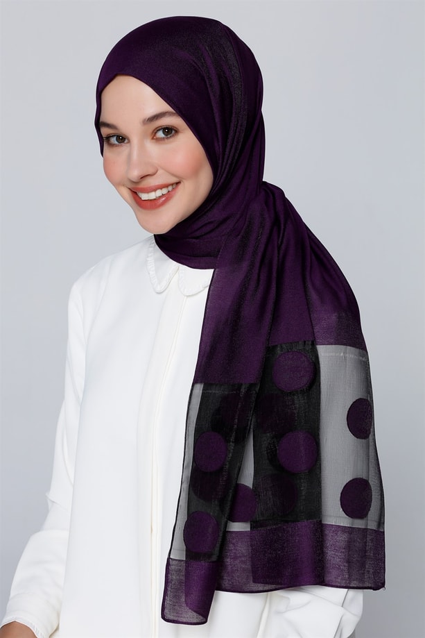 Armine Trend Viscon Şal 00Oa0444 Mor