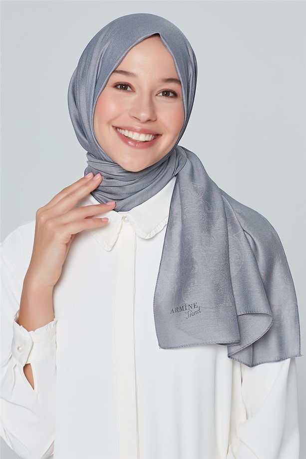 Armine Trend Viscon Şal 00Oa0444 Füme