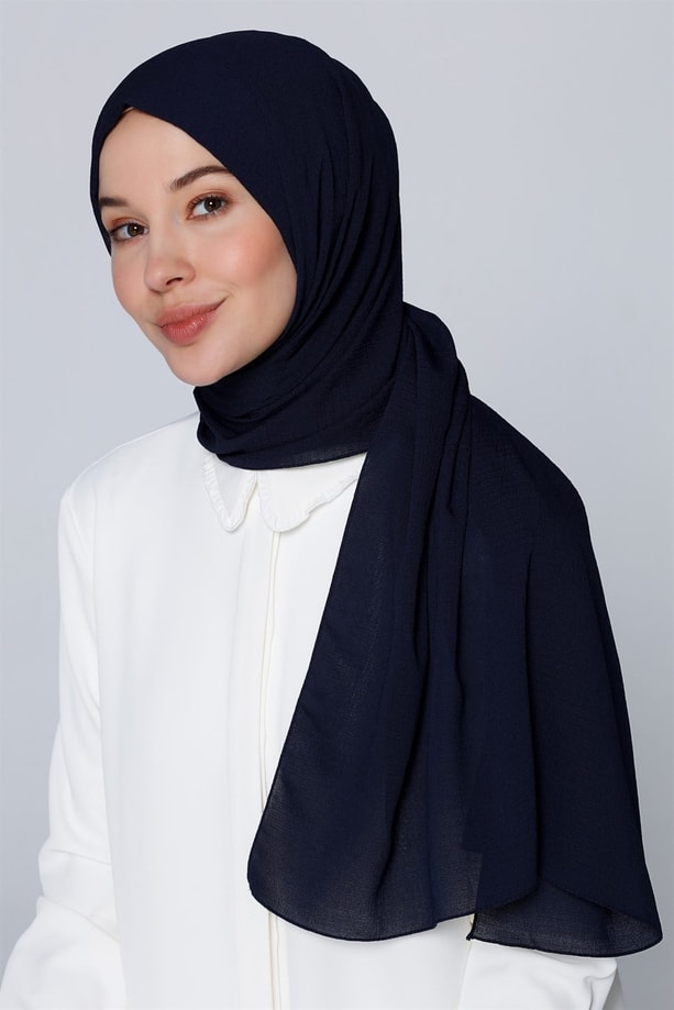 Armine Trend Polyester Şal 00Oa0444 Lacivert
