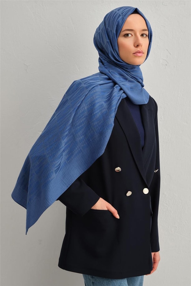 Armine Lyocell Naia Çubuk Desen Şal 1113-16