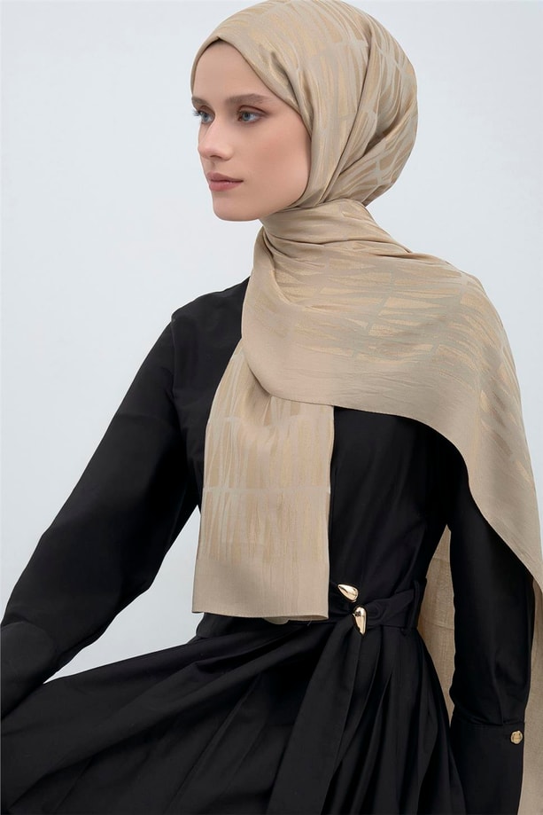 Armine Lyocell Naia Çubuk Desen Şal 3 05