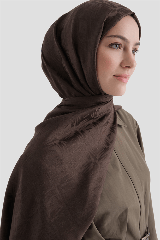 Armine Lyocell Naia Kare Monogram Şal 6 14