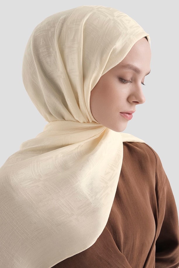 Armine Lyocell Naia Kare Monogram Şal 6 60