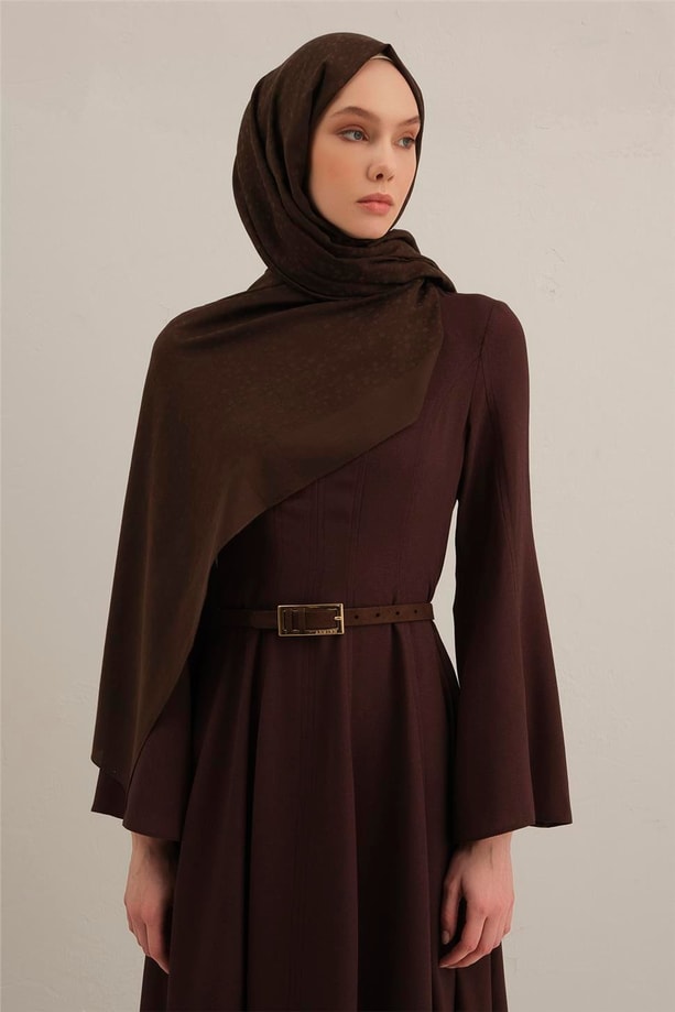 Armine Damla Desen Bambu Cotton Şal 10